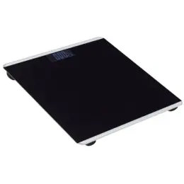 LCD Bathroom Scale Black Display
